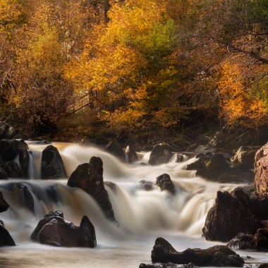 Rumbling Bridge Falls